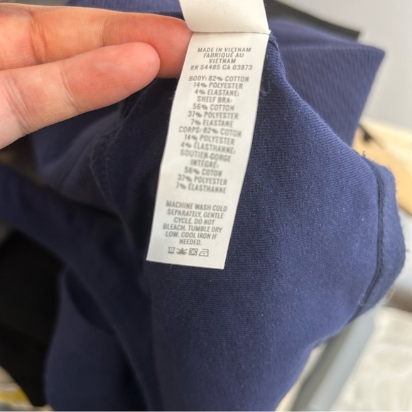 Offline Aerie Party Favor Corset Crop Top Navy Blue - Picture 9 of 9